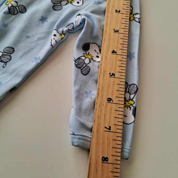 Set of 2 long-sleeved, foot-covered baby pyjamas, Peanuts License - Picture 12 of 15